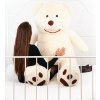 The Bears® Velký plyšový medvěd 160 cm USA - BÍLÝ The Bears® Velký plyšový medvěd 160 cm USA - BÍLÝ