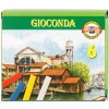 Koh-i-noor Gioconda krieda olejová farebná sada 6 ks Koh-i-noor Gioconda krieda olejová farebná sada 6 ks