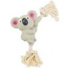 Koala na bavlněném laně se zvukem 10/24 cm, latex, HipHop 1 ks Koala na bavlněném laně se zvukem 10/24 cm, latex, HipHop 1 ks