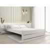 Textilomanie Posteľ IKAROS DOUBLE 180 x 200 cm, biela Rošt: S latkovým roštom, Matrac: Matrac COCO MAXI 20 cm Textilomanie Posteľ IKAROS DOUBLE 180 x 200 cm, biela Rošt: S latkovým roštom, Matrac: Matrac COCO MAXI 20 cm