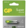 GP Alkalická batéria SUPER AAA (LR03) - 4ks 1013124200 GP Batteries GP Alkalická batéria SUPER AAA (LR03) - 4ks 1013124200 GP Batteries
