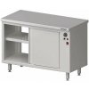Průchozí stůl s ohřívací skříňkou posuvné dveře 1600x600x850 mm | STALGAST, 982196160 inox Průchozí stůl s ohřívací skříňkou posuvné dveře 1600x600x850 mm | STALGAST, 982196160 inox