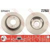 Brzdový kotúč TRW Automotive Aftermarket DF6431 Brzdový kotúč TRW Automotive Aftermarket DF6431