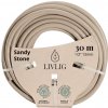 Livlig Dizajnová záhradná hadica 30 m - sand Livlig Dizajnová záhradná hadica 30 m - sand