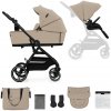 Kočík Kinderkraft Yoxi 2v1 Farba: Sand Beige Kočík Kinderkraft Yoxi 2v1 Farba: Sand Beige