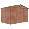 Plechový záhradný domček G21 - GAH 529, 277 x 191cm hnedá Plechový záhradný domček G21 - GAH 529, 277 x 191cm hnedá
