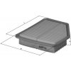 Vzduchový filter MAHLE LX 1613