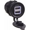 Balenie 10ks 2x USB nabíjačka (zásuvka) vodeodolná do panelu (34523A-10) Balenie 10ks 2x USB nabíjačka (zásuvka) vodeodolná do panelu (34523A-10)