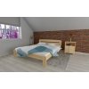 Postel masiv Šárka 180 x 200 cm - PŘÍRODNÍ + rošt ZDARMA Postel masiv Šárka 180 x 200 cm - PŘÍRODNÍ + rošt ZDARMA