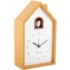 Nástenné HODINY S KUKUČKOU DOMČEK 12 x 20 x 6 cm ŽLTÉ NA BATÉRIE Nástenné HODINY S KUKUČKOU DOMČEK 12 x 20 x 6 cm ŽLTÉ NA BATÉRIE