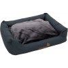 Psí pelech Sleepy Time šedý s vankúšikom - D 120 x Š 95 x V 30 cm Psí pelech Sleepy Time šedý s vankúšikom - D 120 x Š 95 x V 30 cm