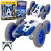 kaskadérske RC auto s hmlovým efektom, LED a driftom 360°, modré kaskadérske RC auto s hmlovým efektom, LED a driftom 360°, modré