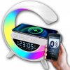 LED LAMPA REPRODUKTOR BLUETOOTH INDUKČNÁ NABÍJAČKA QI HODINY FM RÁDIO BUDÍK LED LAMPA REPRODUKTOR BLUETOOTH INDUKČNÁ NABÍJAČKA QI HODINY FM RÁDIO BUDÍK