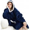 VERK Deka s rukávmi a kapucňou Huggle Hoodie - blue VERK Deka s rukávmi a kapucňou Huggle Hoodie - blue