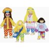 GOKI Bábiky Hippie rodina 4 ks GOKI Bábiky Hippie rodina 4 ks