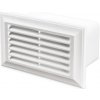 VENTS Mriežka plochá plastová 136x81mm pre potrubie 55x110mm VENTS Mriežka plochá plastová 136x81mm pre potrubie 55x110mm