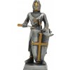 MystiCalls Cínový rytíř Křižák ve varkoči se sekerou a štítem MystiCalls Cínový rytíř Křižák ve varkoči se sekerou a štítem
