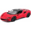 Bburago Ferrari SF90 Stradale červenáBB16015 1:18 Bburago Ferrari SF90 Stradale červenáBB16015 1:18