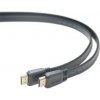 PremiumCord Kábel HDMI+Ethernet, zlac., plochý, 2m kphdmep2 PremiumCord Kábel HDMI+Ethernet, zlac., plochý, 2m kphdmep2
