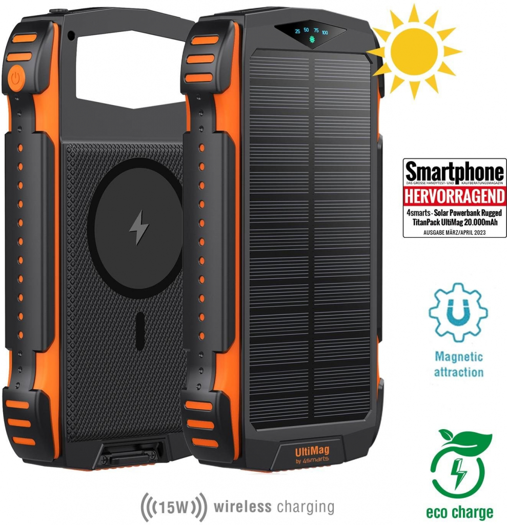 4smarts Solar Rugged 4S496560 Red