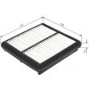 Vzduchový filter BOSCH 1 457 433 963 Vzduchový filter BOSCH 1 457 433 963