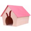 PINOKIO Domček Pre Králika Otvor Králik 30x25x23cm PINOKIO Domček Pre Králika Otvor Králik 30x25x23cm