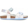 Geox detské sandále z ekologickej kože, biela farba veľkosť 33 Geox detské sandále z ekologickej kože, biela farba veľkosť 33