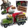 Nákladné auto Hračka s Pohyblivým Žeriavom na Prevoz Dreva Zvuky LED Nákladné auto Hračka s Pohyblivým Žeriavom na Prevoz Dreva Zvuky LED