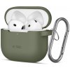 PUZDRO TECH-PROTECT SILICONE HOOK APPLE AIRPODS 4 OLIVE Zelený PUZDRO TECH-PROTECT SILICONE HOOK APPLE AIRPODS 4 OLIVE Zelený