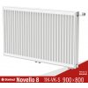 Panelový radiátor Stelrad NOVELLO 8, 11VK+K+S 900x800 Panelový radiátor Stelrad NOVELLO 8, 11VK+K+S 900x800