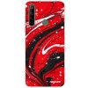 Picasee silikónový prehľadný obal pre Realme 6i - Red black Picasee silikónový prehľadný obal pre Realme 6i - Red black