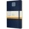Moleskine Zápisník Expanded mäkké dosky A5 linajkový modrý Moleskine Zápisník Expanded mäkké dosky A5 linajkový modrý