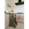 BabyWood Učiaca veža Kitchen Helper SLIM M olive