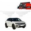 GRIZZ Protector Ochranné fólie prahov, VW T-Roc, 2021- , Facelift GRIZZ Protector Ochranné fólie prahov, VW T-Roc, 2021- , Facelift