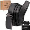 Opasok TRESSARI čierny automatický pánsky elegantný kožený opasok do nohavíc 100 % prírodná koža Opasok TRESSARI čierny automatický pánsky elegantný kožený opasok do nohavíc 100 % prírodná koža