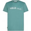 Icebreaker Mens Merino 150 Tech Lite SS Tee The Peaks Hydro