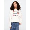 GAP Oversize mikina Sivá XXS GAP Oversize mikina Sivá XXS