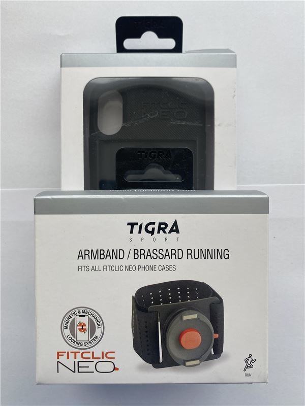 Púzdro TigraSport FitClic Neo Runner Kit - iPhone X/XS