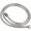 sprchová hadica plastová, dĺžka 150cm, BIELA-CHRÓM sprchová hadica plastová, dĺžka 150cm, BIELA-CHRÓM