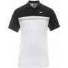 Pánske golfové tričko Nike Dri-Fit Victory CB S Čierna/Biela Pánske golfové tričko Nike Dri-Fit Victory CB S Čierna/Biela