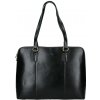 Elegantná dámska kožená kabelka Katan Apolens - čierna Elegantná dámska kožená kabelka Katan Apolens - čierna