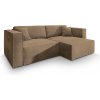 Wilsondo Rohová rozkladacia sedačka Nerio - hnedá Wilsondo Rohová rozkladacia sedačka Nerio - hnedá