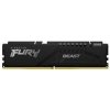 KINGSTON DIMM DDR5 64GB (Kit of 4) 5200MT/s CL40 FURY Beast Black XMP - KF552C40BBK4-64 KINGSTON DIMM DDR5 64GB (Kit of 4) 5200MT/s CL40 FURY Beast Black XMP - KF552C40BBK4-64