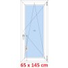 Soft Plastové okno 65x145 cm, otváravé a sklopné Soft Plastové okno 65x145 cm, otváravé a sklopné
