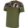 Sensor Merino Impress pánske tričko s krátkým rukávom safari/camo