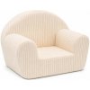 New Baby Detské kreslo Teddy cream