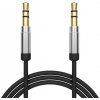Kábel AUX 3,5 mm Jack Metal 1 m Kábel AUX 3,5 mm Jack Metal 1 m