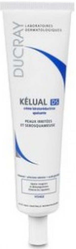 Ducray Kelual DS Soothing Cream upokojujúci krém na podráždenú a mastnú pleť s nadmerným olupovaním 40 ml