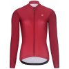 RIVANELLE Cyklistický dres s dlhým rukávom zimný - PERFORMANCE WINTER - bordová L RIVANELLE Cyklistický dres s dlhým rukávom zimný - PERFORMANCE WINTER - bordová L