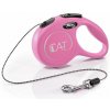 Flexi Vodítko Cat XS lanko 3m ružové Flexi Vodítko Cat XS lanko 3m ružové